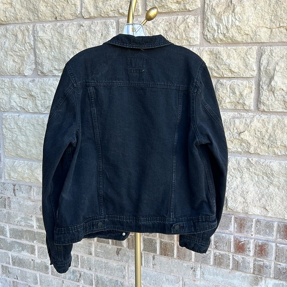 Universal Thread Freeborn Denim Jacket (Size: XXL) Black-Wash - Picture 6 of 16